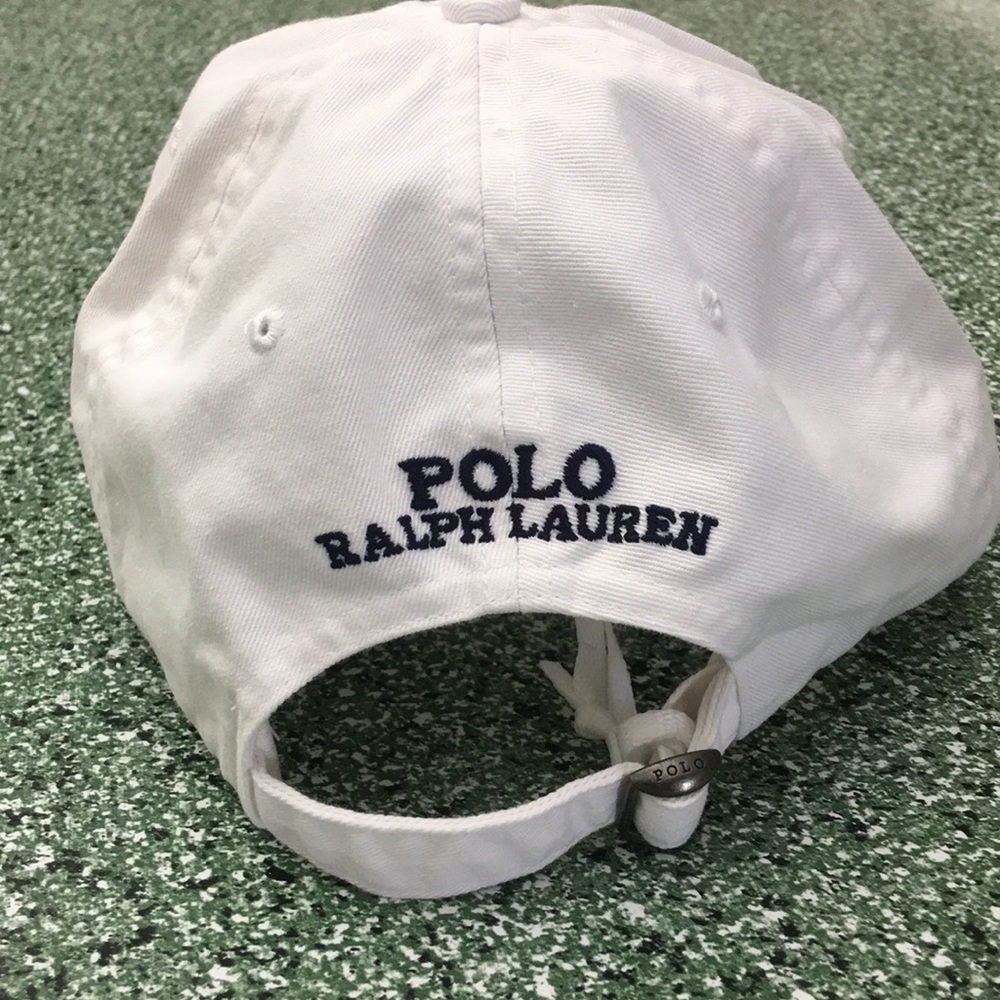 Polo Ralph Lauren Pride White Chino Adjustable Cap - Picture 9 of 15